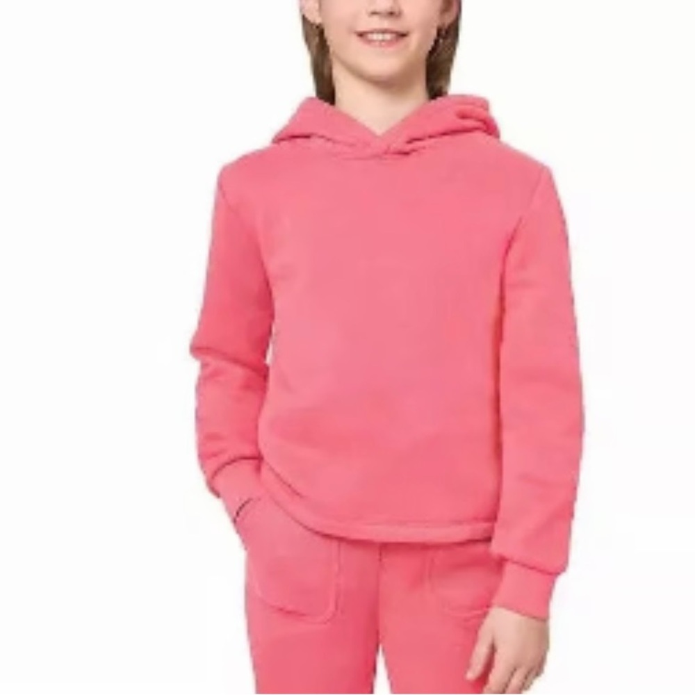 Pink girls hoodie 10/12